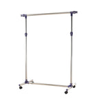 spreader hanger in adjustable width and height with stainless steel wheels 160 x 170cm - Borgè