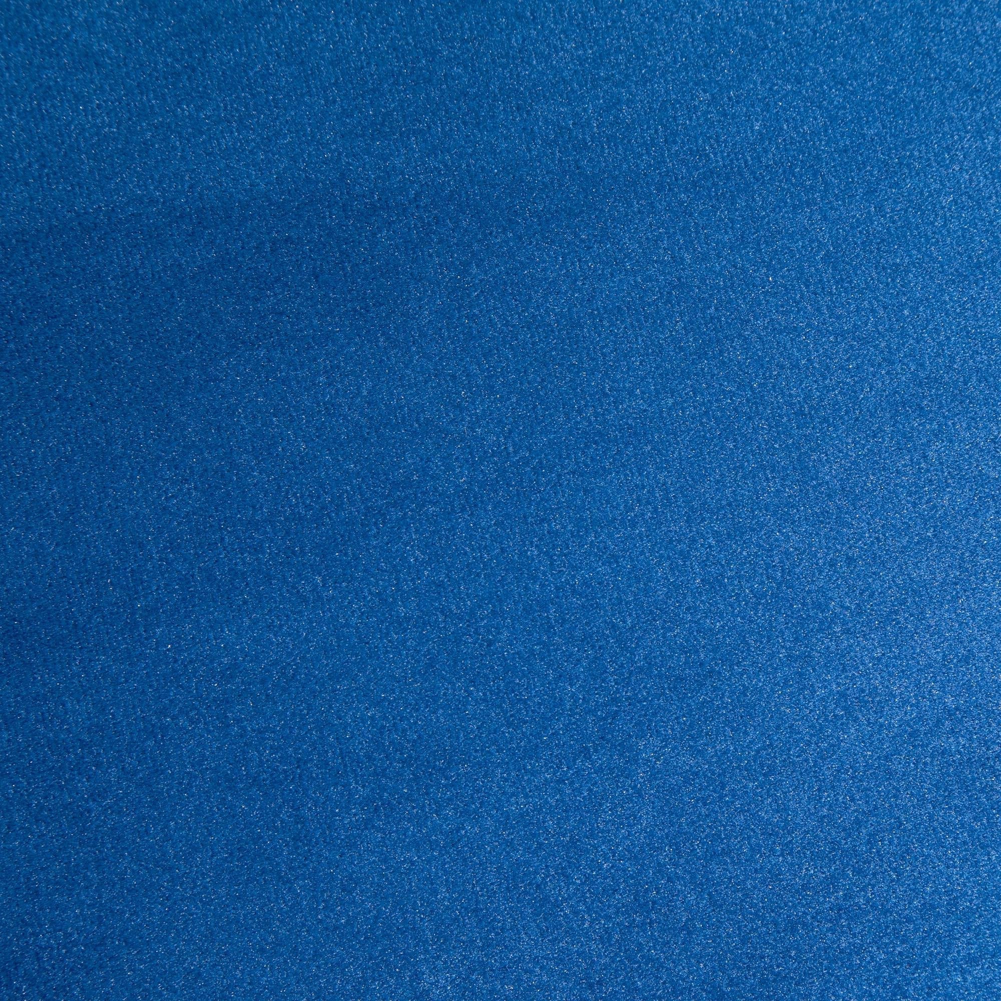 SOREA | Modern Blue Velvet 3 Seater Sofa with Golden Legs | 181x86x78cm - Borgè