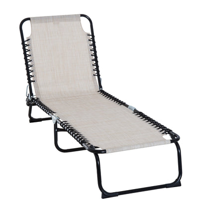 Outsunny Stocking Summer Little Directors and Back Fabric with Reclinible backrest, 197x58x26 cm - Borgè