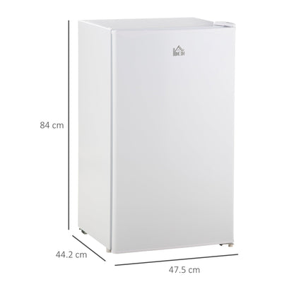 Mini Fridge 91l with shelves and a drawer, 47.5x44.2x84 cm | - Borgè