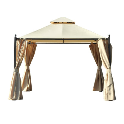 CAMI | 3x3m Beige Garden Gazebo - Borgè