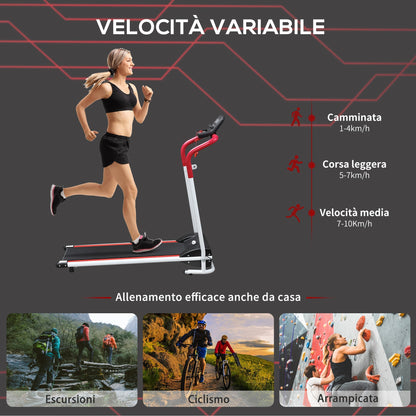 Folding Treadmill with LCD Screen 10km/h