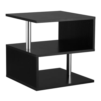 LILA | Black Modern Coffee Table | 50x50x50 cm - Borgè