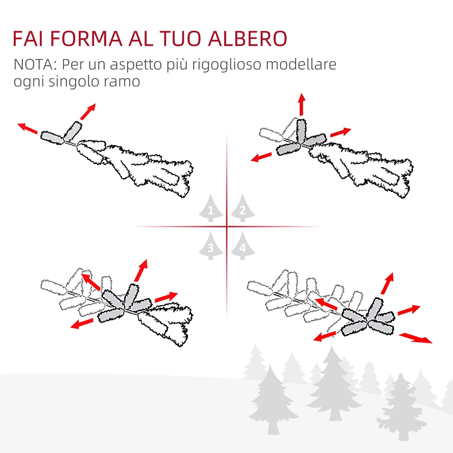 Christmas Tree | 180cm - Borgè