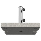 Base Outsunny for garden umbrella 25kg for Ã˜32mm poles, Ã˜38mm and Ã˜48mm, in granite and stainless steel, 38x38x38 cm, gray - Borgè