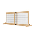 PAWHUT DOGLE FOR DOG ERBAND IN INTERNAL WOOD, 104-183x36x69cm, Wooden color - Borgè