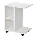 TABLE FROM CLOW WITH 2 OPEN BOARDS AND 4 NUTH RUNE ROOMS, IN TRUCIOLA, 45x35x58cm, White - Borgè