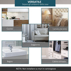 set binary accessories for sliding door in steel, black - Borgè