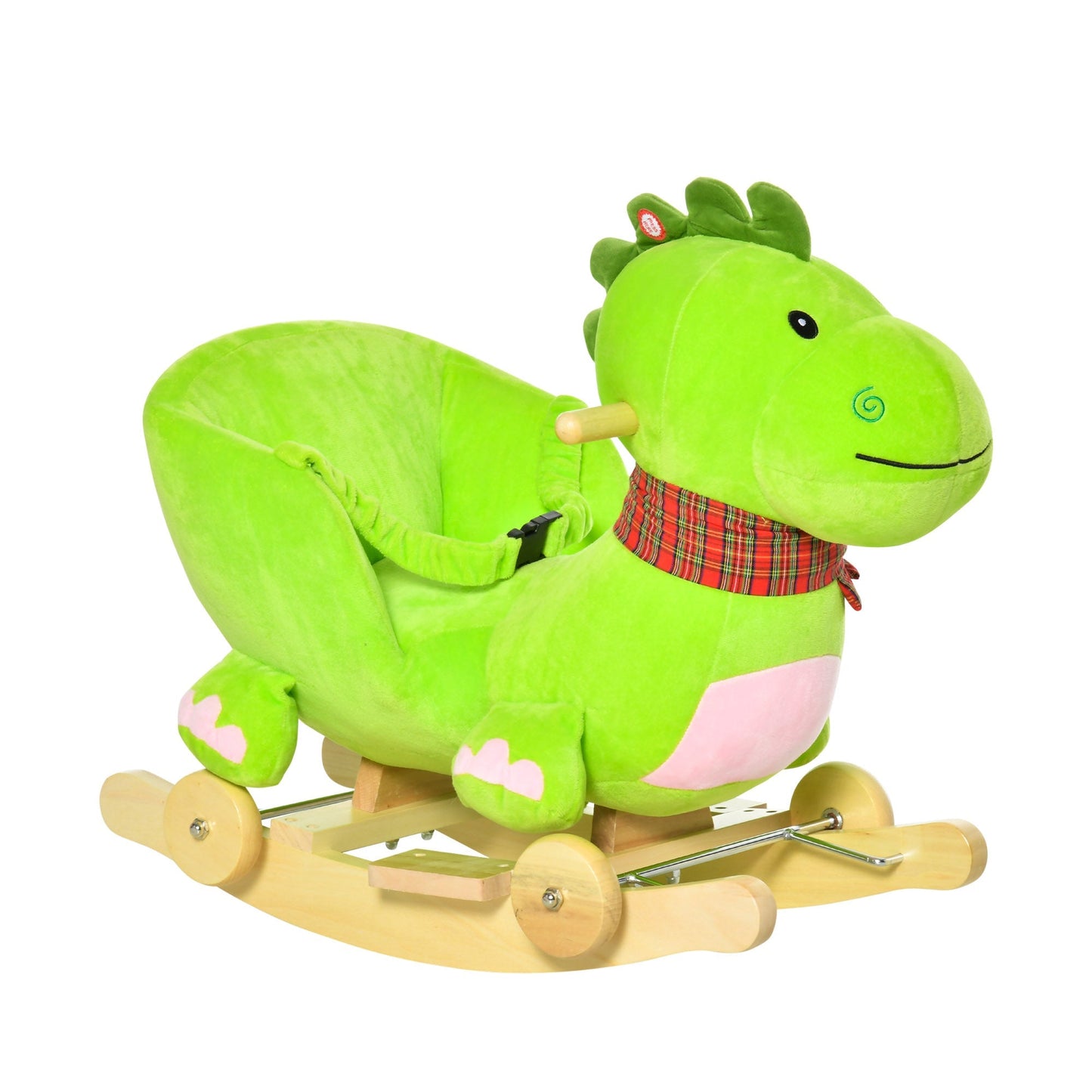 Green Rocking Dragon with Wheels| 2-3 Years