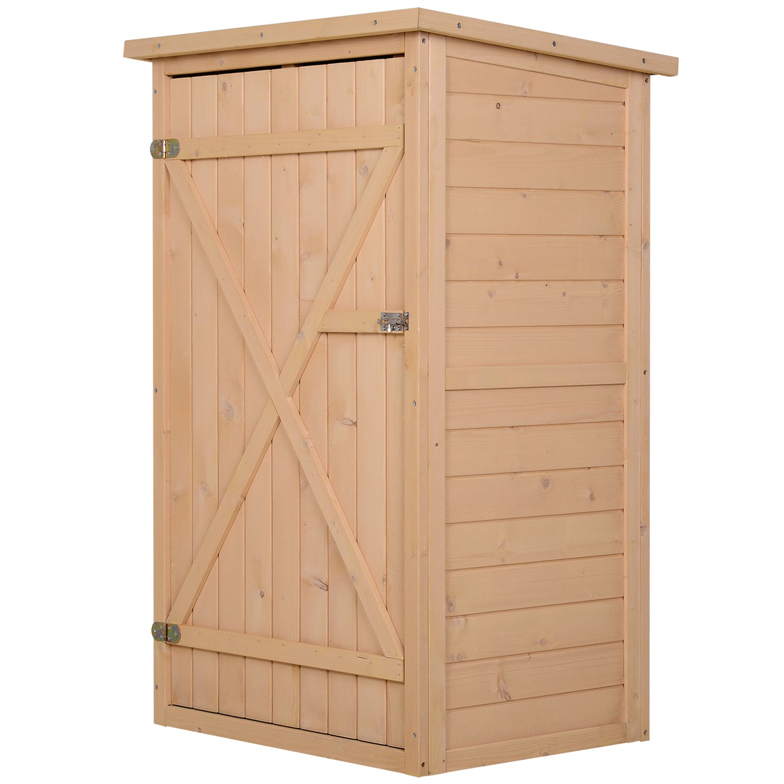 Wooden Garden House for Outdoor Tools | 75x56x115cm - Borgè