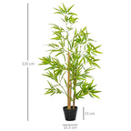 Artificial Bamboo Decorative Plant 120cm - Borgè