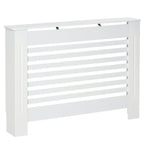 Coverterothermaphone in white wood with slat structure 112x19x81cm - Borgè
