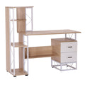 Desk for computer PC Office with shelf 133 x 55 x 123cm - Borgè