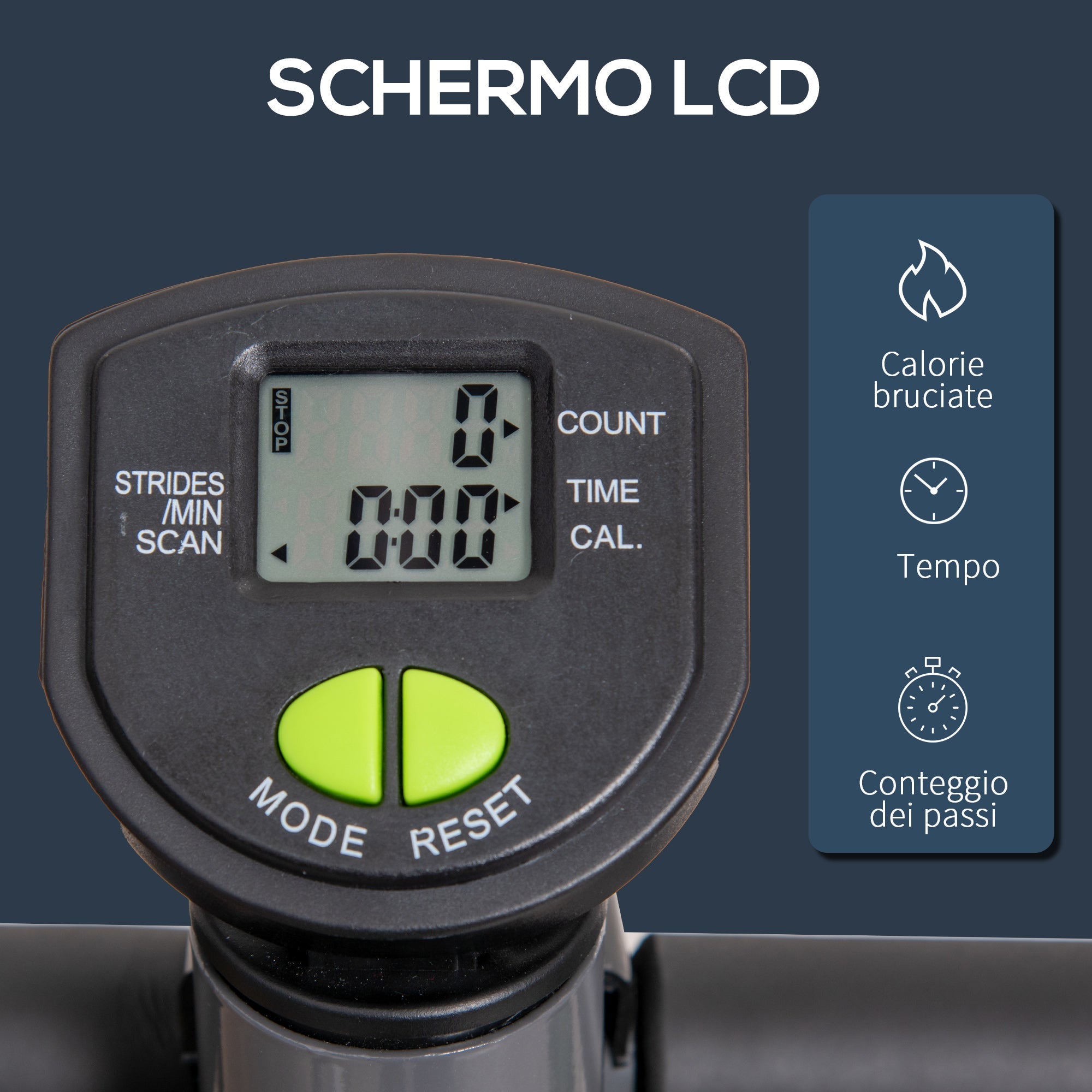 Stepper with LCD Screen - Borge' Group Limited