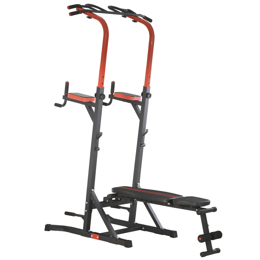 Folding station Multiuse training, tractions bar, Roman chair - Borgè