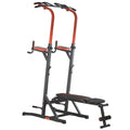Folding station Multiuse training, tractions bar, Roman chair - Borgè