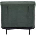 Homcom armchair bed 2 in 1 single, backrest adjustable on 3 levels and padded, wooden structure and steel - Borgè