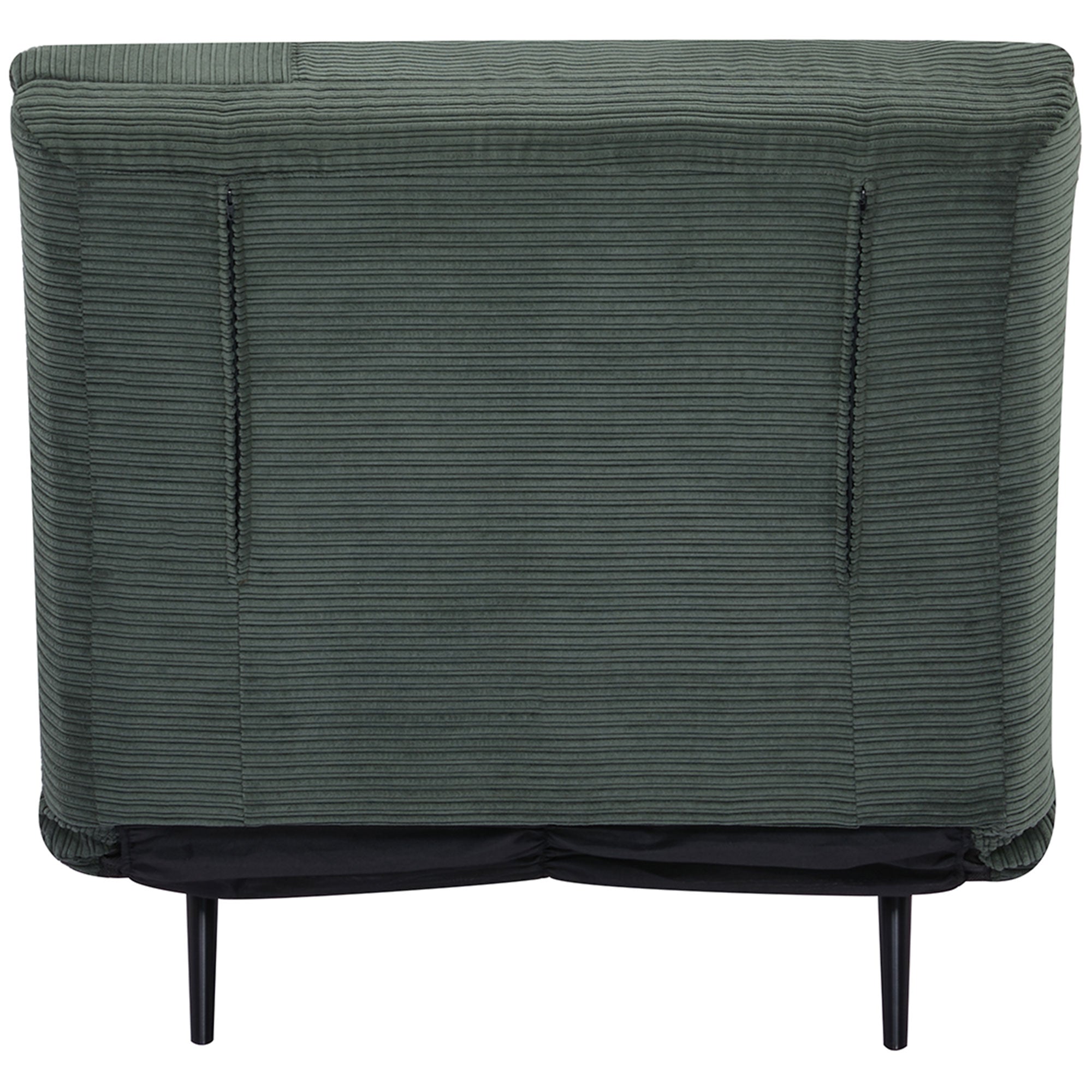 Homcom armchair bed 2 in 1 single, backrest adjustable on 3 levels and padded, wooden structure and steel - Borgè