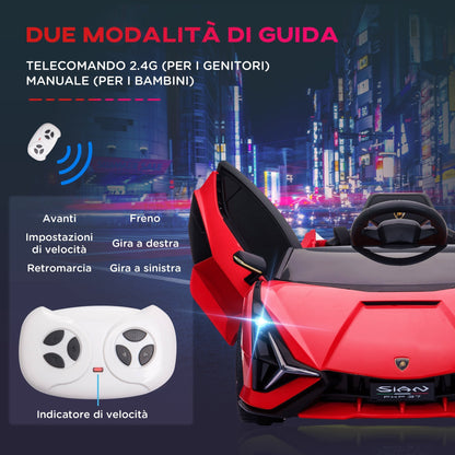 RED LAMBORGHINI | For Children 3-5yrs - Borgè