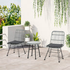 LAGOON | 3Pcs Garden Table and Chairs Set - Borge' Group Limited
