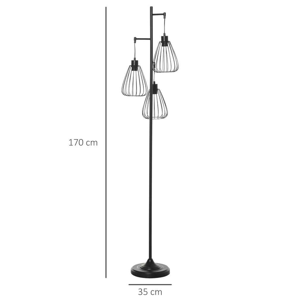 Land Lamp Piano Vintage Industrial Metal Vintage Design - Borgè
