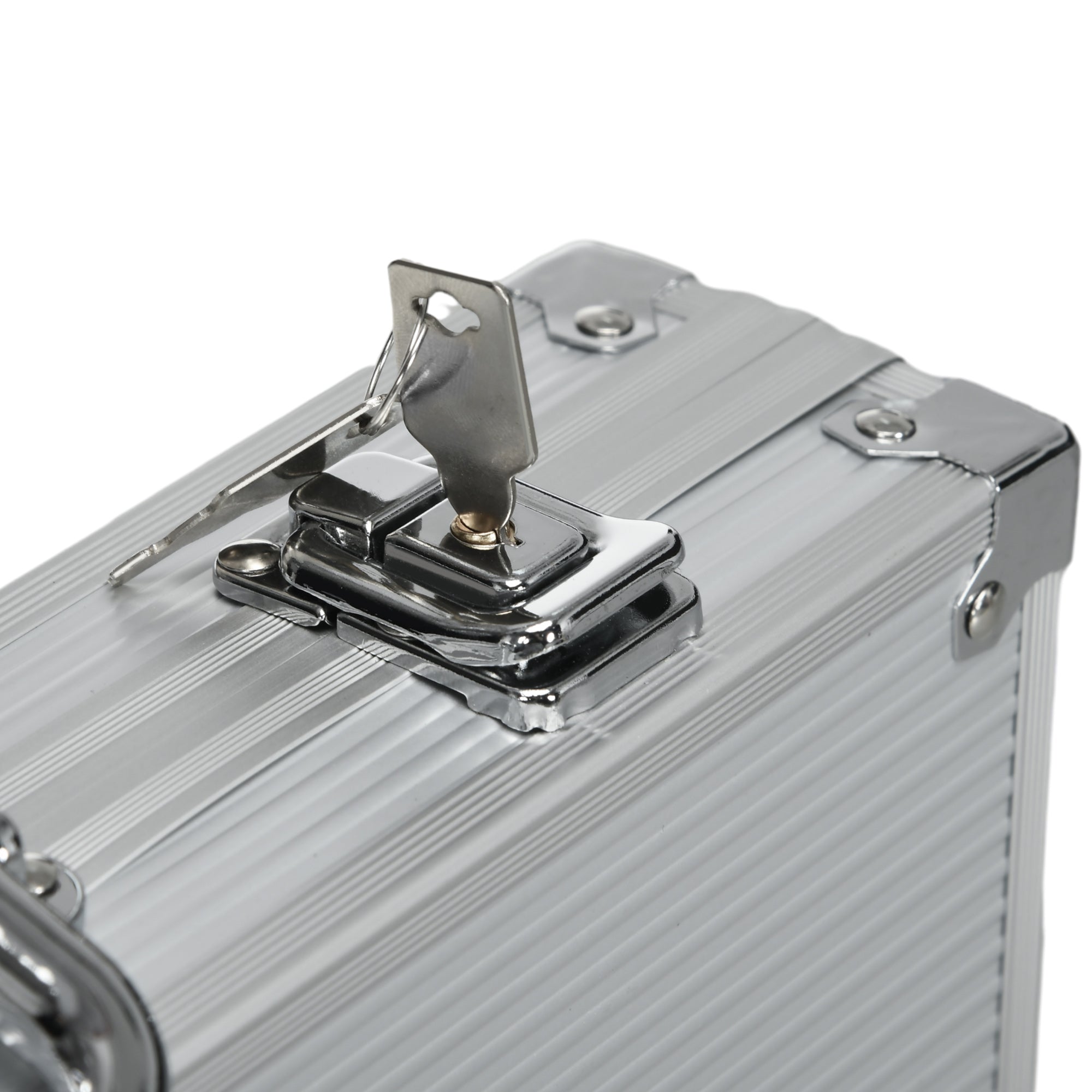 SportNow Set Poker for 7-8 players with 300 chips, 2 decks of cards and 5 dice, aluminum and polyester - Borgè