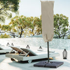 Waterproof Umbrella Cover, Tear-Resistant Garden Umbrella Cover, Khaki Φ63 x 164cm - Borge' Group Limited