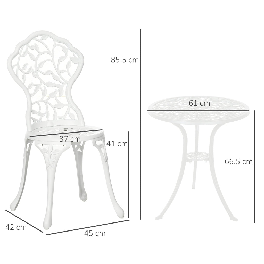 NAIROBI | 3pcs Garden Table and Chairs Set - Borgè