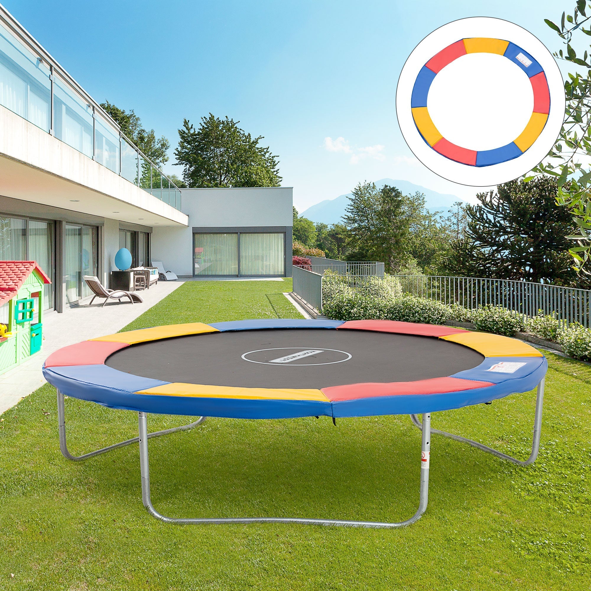Padded Cover Board for Trampoline - Borge' Group Limited