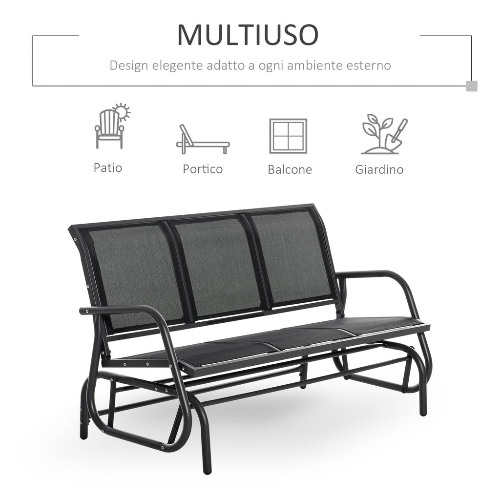 NIS | 3 Seater Garden Swinger / Rocking Chair - Borge' Group Limited