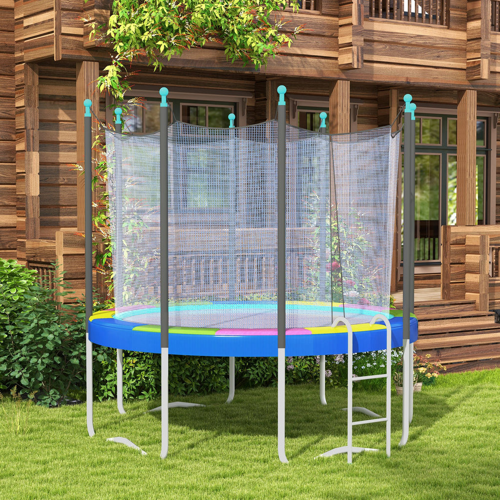 SportNow Elastic carpet coverage Ã˜366x30 cm folding and portable, plastic, pe and foam, multicolor - Borgè