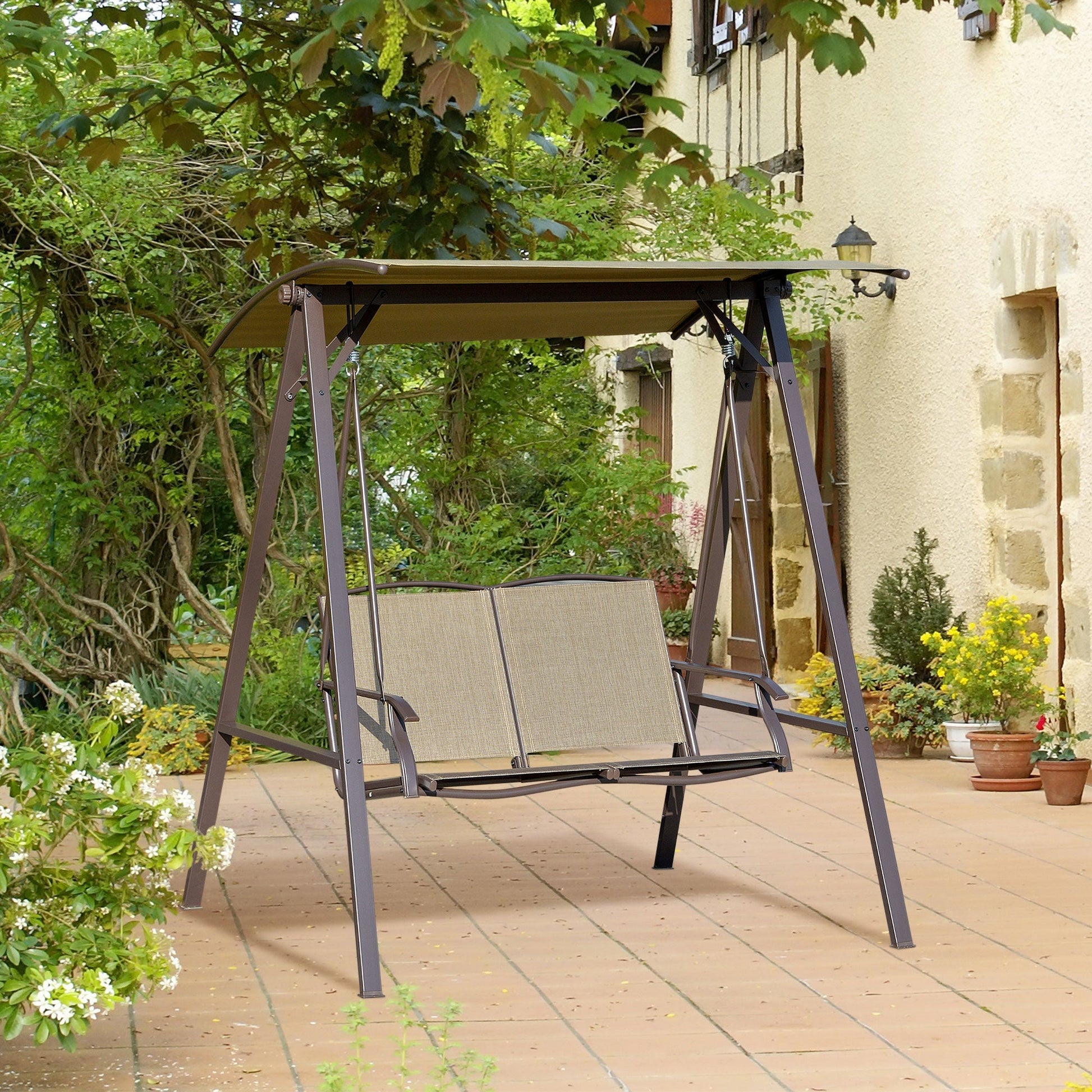 BRIGHTON | 2 Seater Garden Swinger / Rocking Chair - Borgè