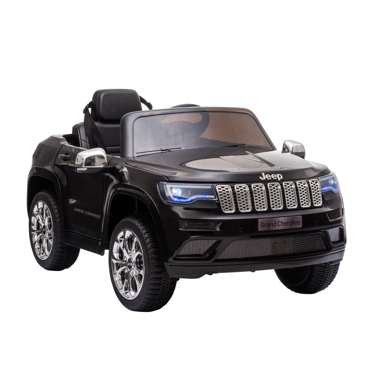 JEEP OFFROADER | Black Electric Car for children 12v manual driving and with remote control - Borgè