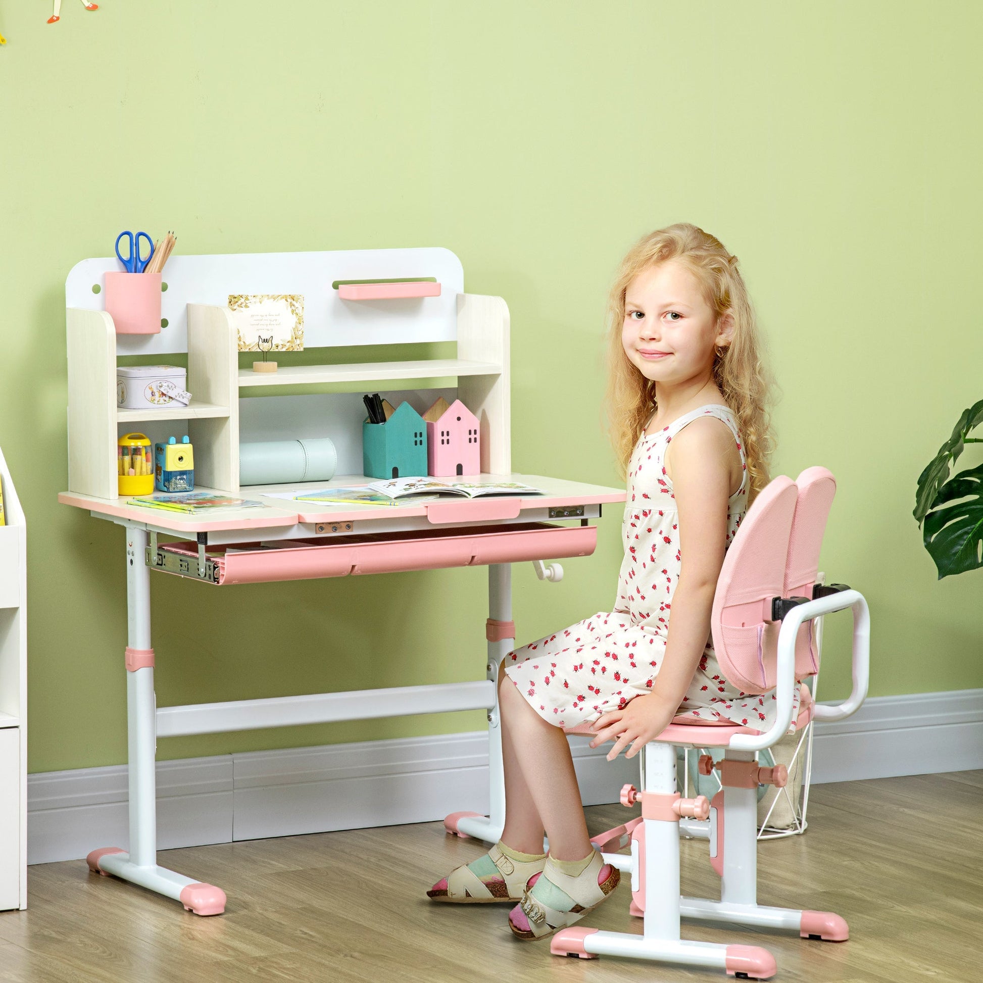 Desk and Chair 3-12 years | Adjustable height - Borgè