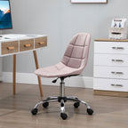 WINTERS | Pink Swivel Chair for Bedroom or Office - Ergonomic Chair - Borgè