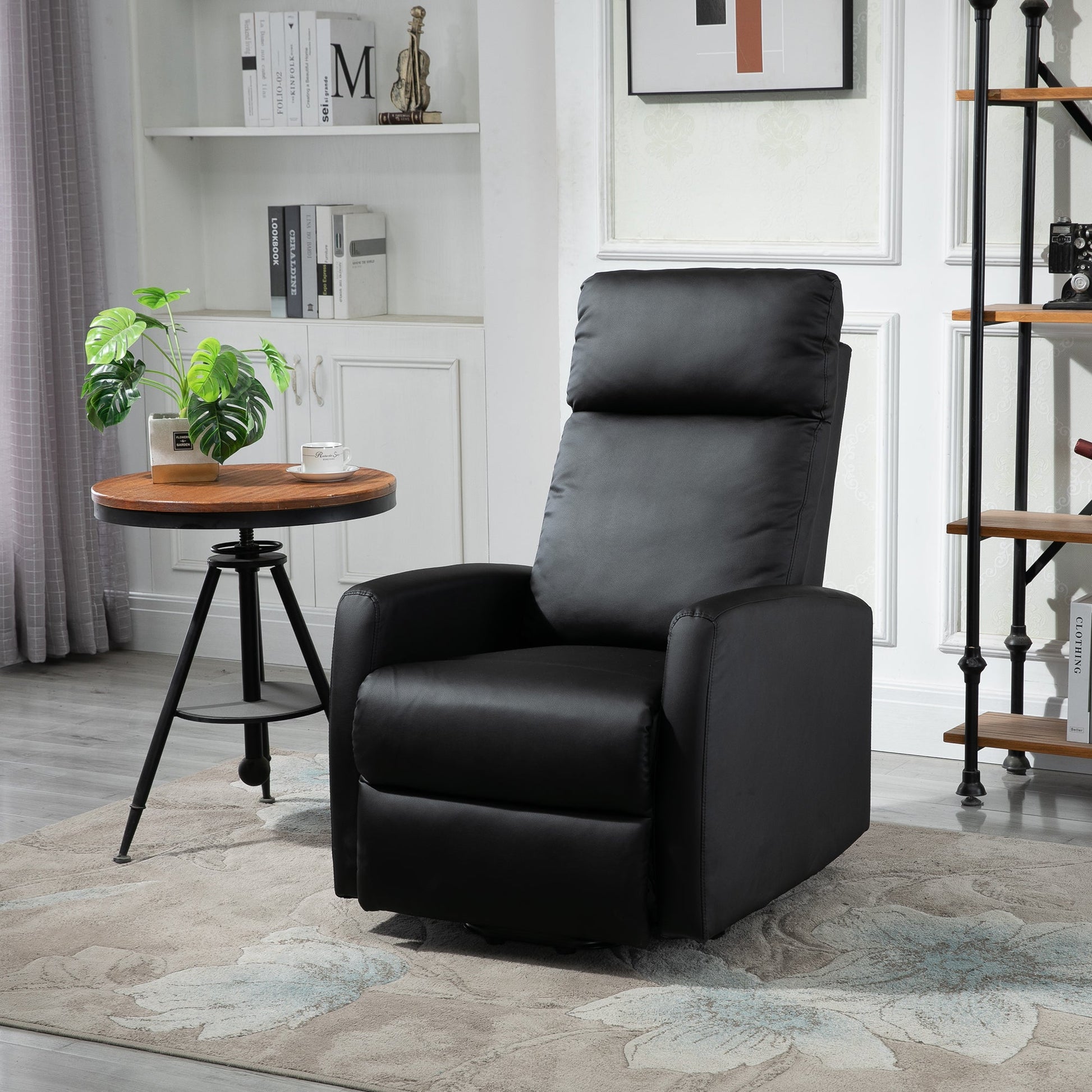 Lift Armchair With Remote Control, Backable Backable at 145 ° and black -like footrests, 67x95x105cm - Borgè