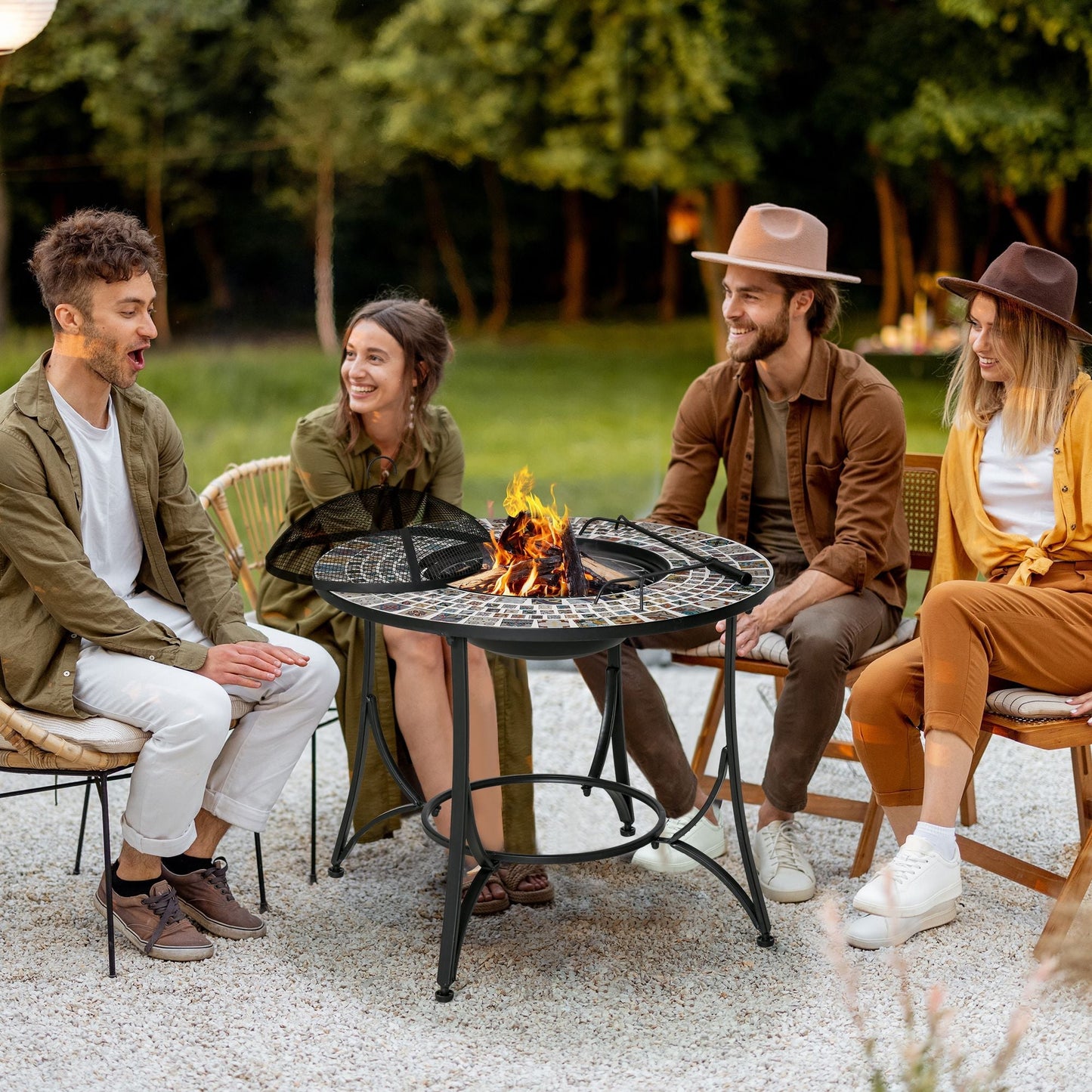 POTENZA | Stylish Firepit / Brazier for Outdoor - Borgè