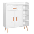 Cabinet with white pine pine feet 80 x 29.5 x 96cm - Borgè