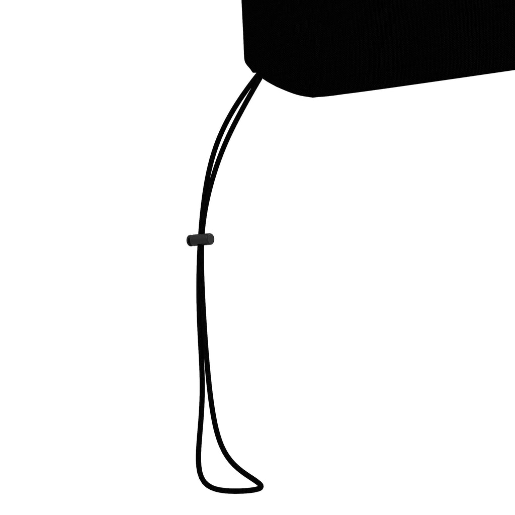 SPORTNOW Cover Ping Pong 257x153x5 cm in black polyethylene with buckles and hinges included - Borgè