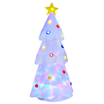 Christmas Tree Walls Giant Inflatable and Waterproof With Outdoor LED lights - White - Borgè