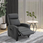 Homcom Campaign Relax Massive with remote control and 8 programs, reclination and footrests, 68x88x98cm, cream - Borgè