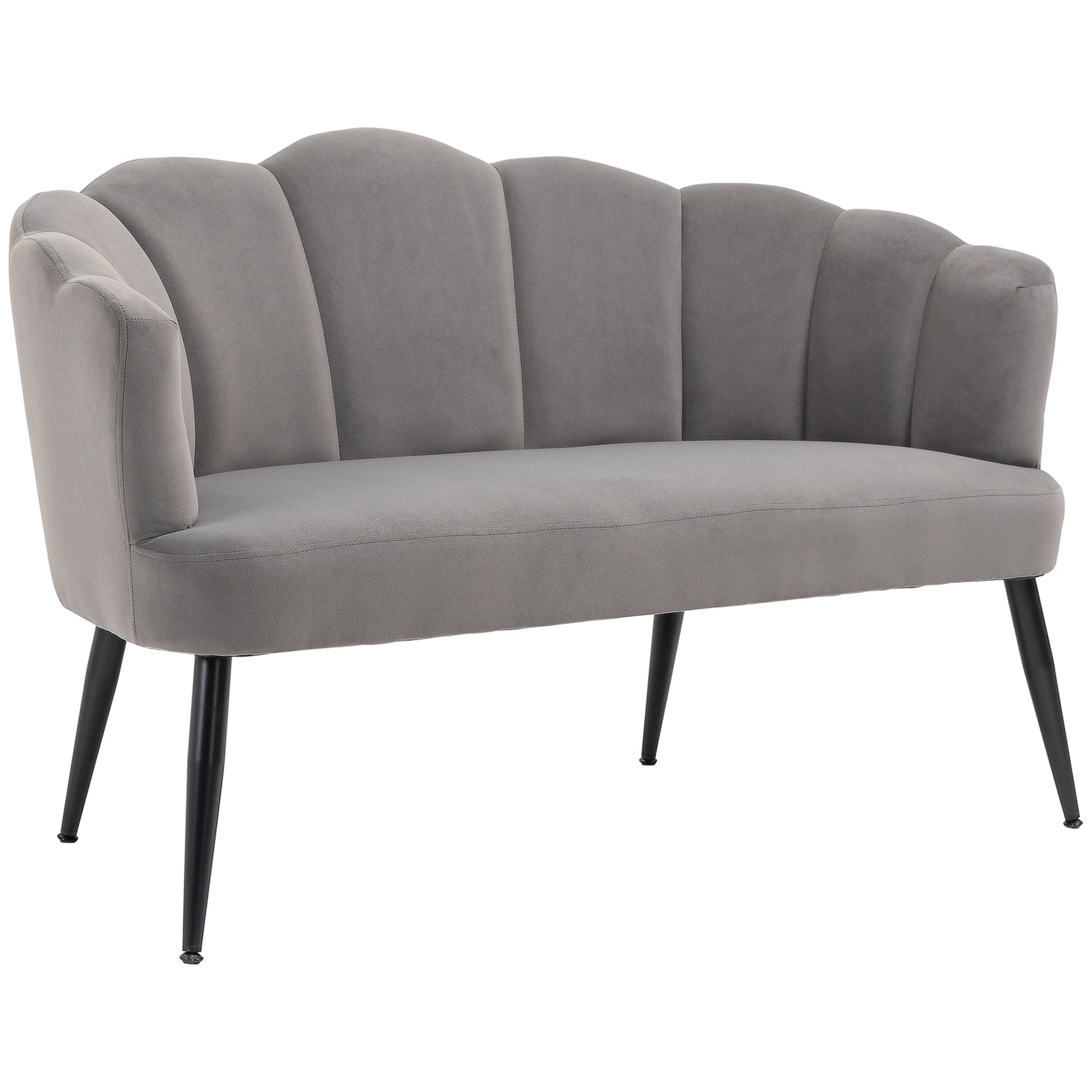 MADISON | Grey Velvet Sofa - Borgè