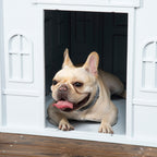 Pawhut for medium -sized dogs and small max 20kg in waterproof pp, 65x75.7x63 cm, blue - Borgè