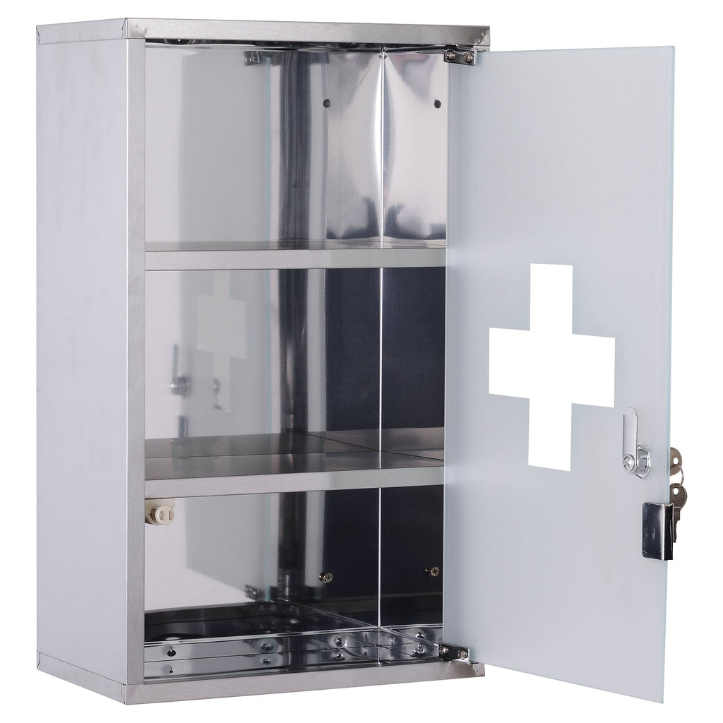 Stainless Steel First Aid Medicinal Cabinet - Borgè