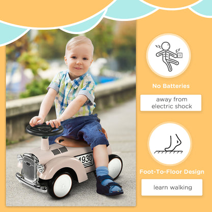 Aiyaplay children's machine 12-36 months with horn and retractable storage compartment, pp and metal, 58x27x35 cm - Borgè