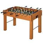 Professional Table Football for Adults and Family in MDF, Billiards Table with 2 Balls, Scoreboard and 22 Players, 122x61x80.7cm - Borge' Group Limited