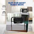 Small Handle with Adjustable Steel Highness with Soft handle, Silver - Borgè