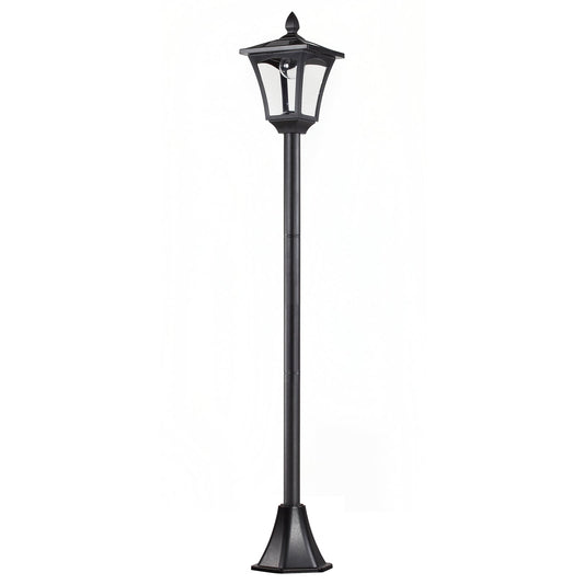 Outsunny LED LED from solar energy led garden lamp lamp waterproof land ip44 18 × 180cm black - Borgè