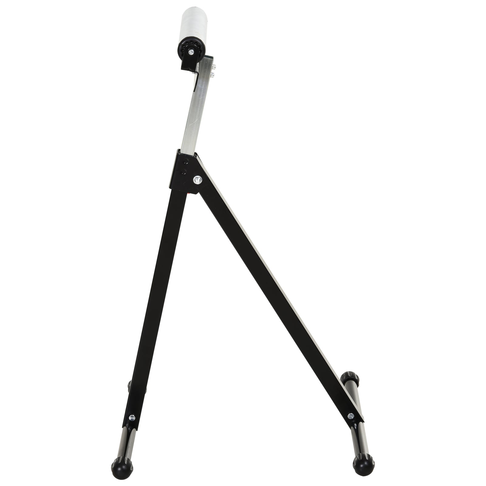 Homcom roller stand at adjustable metal height, folding design and space-saving, 44x50x68-110 cm - Borgè