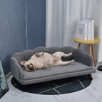 Sofa for Medium-Large Dogs with Removable and Washable Cover - Borgè